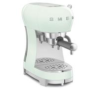 Cafetera Manual Smeg ECF02 1,1L 15 bar Verde Thermoblock vaporizador leche