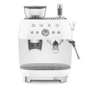 Cafetera Manual Smeg EGF03WHEU 2,4 L 20 bar con molinillo integrado, doble caldera y pantalla analógica