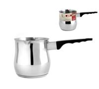 Ilsa Turca Omnia Cafetera, con Fondo Inducción, Acero INOX, Plata, para 6 Tazas