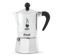 Cafetera Moka Bialetti Break 1 taza aluminio asa de nylon plata