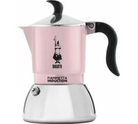 Bialetti Fiammetta Cafetera de inducción, 4 tazas (150 ml), apta para todos los fuegos, diseño elegante, rosa