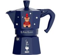 Cafetera Moka Bialetti Joyful Memories 1 Taza Azul