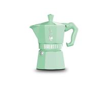 Cafetera Moka Italiana Bialetti Moka Exclusive Verde 6 tazas aluminio termoplástico