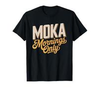 Cafetera Moka Ritual Matutino Espresso Al Fuego Identidad Camiseta