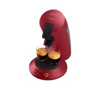 Cafetera Monodosis Philips Senseo Original Plus CSA210/91 - 1 o 2 Tazas Rojo Coffee Boost Crema Plus