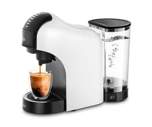 Cafetera Multicápsula Ufesa Bellagio 3 en 1 15 bares 1400W control táctil blanco