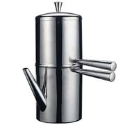 Cafetera Napoletana Ilsa 6 Tazas de Acero Inoxidable Café Espresso