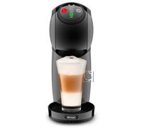 Cafetera Nescafé Dolce Gusto Genio antracita De'Longhi, cafetera de cápsulas para bebidas frías y calientes, presión de la bomba 15 bar, Depósito de agua de 0.8 L, modo Eco, Thermoblock, apagado
