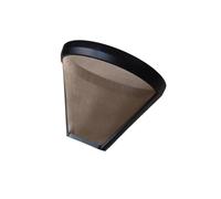 Cafetera O Filtro De Vidrio, Compatible Con DeLonghi,ICM14011, Repuestos for Cafetera(Black filter)