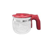 Cafetera O Filtro De Vidrio, Compatible Con DeLonghi,ICM14011, Repuestos for Cafetera(Red glass pot)