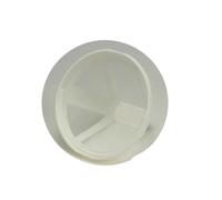 Cafetera O Filtro De Vidrio, Compatible Con DeLonghi,ICM14011, Repuestos for Cafetera(White filter)