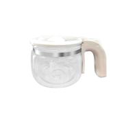 Cafetera O Filtro De Vidrio, Compatible Con DeLonghi,ICM14011, Repuestos for Cafetera(White glass pot)