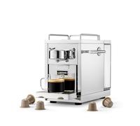 Cafetera Original 2 de acero inoxidable - Máquina de cápsulas compatible con Nespresso®, máquina de café espresso de acero inoxidable, diseño escandinavo, duradera y reparable