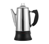 Cafetera Para Espresso De Acero Inoxidable Para Estufa, Olla Eléctrica De Moka, Cafetera Eléctrica De 12 Tazas, 1.8L Cafetera Para Estufa, Olla De Cafetera Italiana Espresso Cafetera (1.8L)