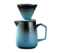 Cafetera para verter sobre la cafetera, cafetera de cerámica, verter sobre gotero, fácil preparación manual para casa, oficina, cámara, restaurante