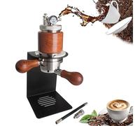 Cafetera portátil para café expreso, máquina de café manual con control de flujo y ajuste de presión para elaboración casera, ideal para los amantes del espresso