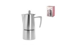 Cafetera Satinada Modelo Slancio Para 2 Tazas