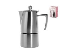 Cafetera Satinada Modelo Slancio Para 4 Tazas