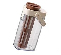 Cafetera segura para congelador, sello a prueba de fugas y mango ergonómico, cafetera fría de 1000 ml, recipiente para bebidas, olla helada de gran capacidad