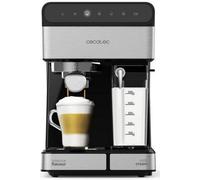Cecotec Cafetera Semiautomatica Power Instant-ccino 20 Touch Serie Nera. 1350 W, 20 Bares de Presión, Tanque de Leche de 500ml, Control Táctil, Depósito de 1,4 Litros, Acabados Acero Inox
