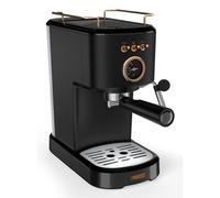 Princess Máquina de Espresso, 1100W, 20 Bares, Calentador de Tazas, Boquilla de Vapor, Depósito 1,2L, Para Café Molido y Cápsulas, Fácil de Limpiar, Apagado Automático, 01.249417.01.001