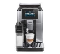 Cafetera Super automática, 19 bares, 2 tazas, pantalla táctil color, Espumador de leche, DELONGHI ECAM610.55.SB PRIMADONNA SOUL