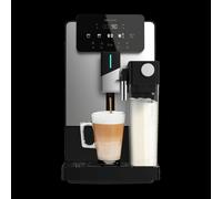 Cecotec Cafetera Superautomática Cremmaet Latte. 1350W, 19 Bares, Thermoblock, 6 Bebidas, Vaporizador, 5 Niveles Molido, Depósito Grano 150g, Leche 400ml y Agua 1.1L, Limpieza Automática, Panel Táctil