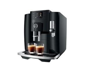 Cafetera superautomática | Jura E8 Piano Black, 1450 W, 1.9l, 15 Bar, 2 Tazas, Capacidad café 280g, Negro