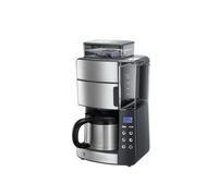 Russell Hobbs Cafetera de goteo Grind & Brew 25620-56 – 10 tazas, jarra térmica 1L, molinillo 250 g