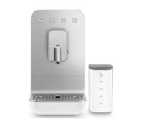 Cafetera superautomática Smeg BCC13WHMEU blanca, 19 bar y sistema de leche