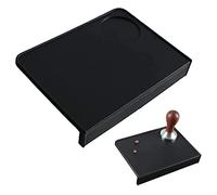 Cafetera Tamper Mat silicona espresso tapón, estera de goma con borde de esquina soporte pad tamp estación para Portafilter Barista Accesorios