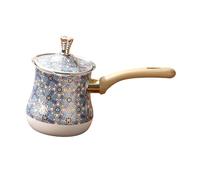 Cafetera turca de acero inoxidable para derretir chocolate, portátil, fácil de limpiar, para estufas de gas, cocinas de inducción, hogar, restaurante, cafetería, 720 ml