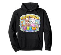 Cafetería Crew Lunch Lady Bunny Happy Easter Cute Women Girl Sudadera con Capucha