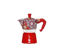 Cafeti re italiana Bialetti Moka Express 0005327 3 tazas D y G Rojo