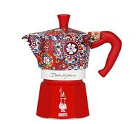 Cafeti re italiana Bialetti Moka Express 0005329 6 Tazas D y G Rojo