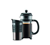 Cafetiere a piston - BODUM - JAVA SET - 8 tasses 1.0 l + mug isotherme plastique 0.35 l