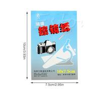 CAFFAINA 1 Unidad, 50 Hojas, Lente de cámara Suave, óptica, Limpieza de Tejidos, Papel Limpio, toallitas, folleto