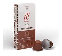 Caffè Barbera dal 1870 - Cápsulas compatibles con Nespresso® - Prima Generazione Espresso Ristretto - 100 Cápsulas