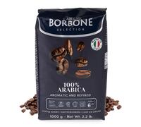 Caffè Borbone Café en Grano - 100% Arábica - Auténtico Espresso Napolitano - Intensidad 6/10 - Mezcla Aromática y Refinada con Notas de Cacao y Vainilla - Formato 1kg