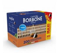 Caffe Borbone 200 Cápsulas Caffe Compatible nespresso Mezcla Noble