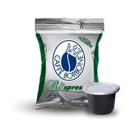 Caffè Borbone, Cafè Descafeinado DEK, Compatibles con Nespresso, 400 Capsulas (Paquete de 4 x 100)