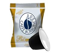 Caffè Borbone, Cafè Suave, Compatibles con Nespresso, 400 Capsulas (Paquete de 4 x 100), Intensidad 7/10