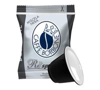 Caffè Borbone Respresso, Mezcla de Café Negra - 100 Cápsulas - Compatibles con Máquinas de Café Nespresso para uso doméstico