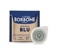 Caffè Borbone Cápsulas Compostables, Mezcla de Café Azul - 50 Cápsulas - Compatibles con el Sistema E.S.E Cápsulas de Papel de 44 mm