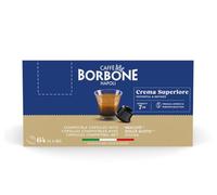 Caffè Borbone Crema Superiore - 64 Cápsulas de Café - Potente y refinado - Compatibles con las Máquinas de Café de la marca Nescafè®* Dolce Gusto®*