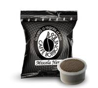 Caffè Borbone - Cualidad Negra - 50 Capsulas de Cafè - Compatible con Lavazza Espresso Point