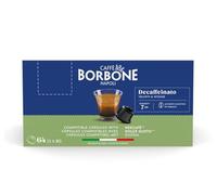 Caffè Borbone Decaffeinato - 64 Cápsulas de Café - Aterciopelado e intenso - Compatibles con las Máquinas de Café de la marca Nescafè®* Dolce Gusto®*