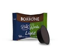 Caffè Borbone Don Carlo, Mezcla de Café Light, 50% menos cafeína que la Mezcla Azul - 100 Cápsulas - Compatibles con Máquinas de Café Lavazza®* A Modo Mio®* para uso doméstico