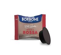 Caffè Borbone Don Carlo, Mezcla de Café Roja - 50 Cápsulas - Compatibles con Máquinas de Café Lavazza A Modo Mio para uso doméstico