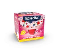 Caffè Borbone Infusión de Frutos del Bosque - 72 Cápsula de Papel (4 Paquetes de 18 Monodosis) - Compatibles con el Sistema ESE Cápsulas de Papel de 44 mm